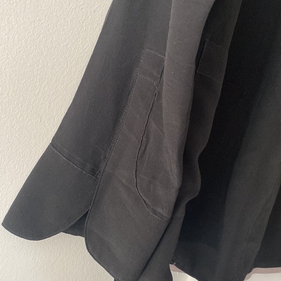 Gold Hawk Silk Blazer Jacket Coat Size S - Picture 4 of 12